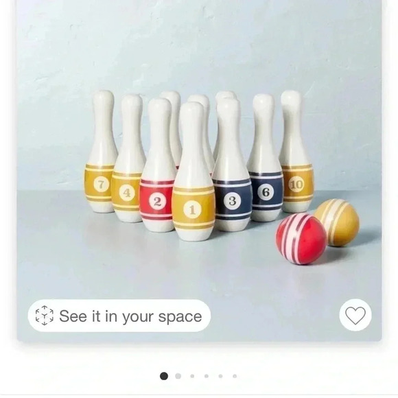 NIB Lawn Bowling Set 12pc - Hearth & Hand with Magnolia - Picture 5 of 7